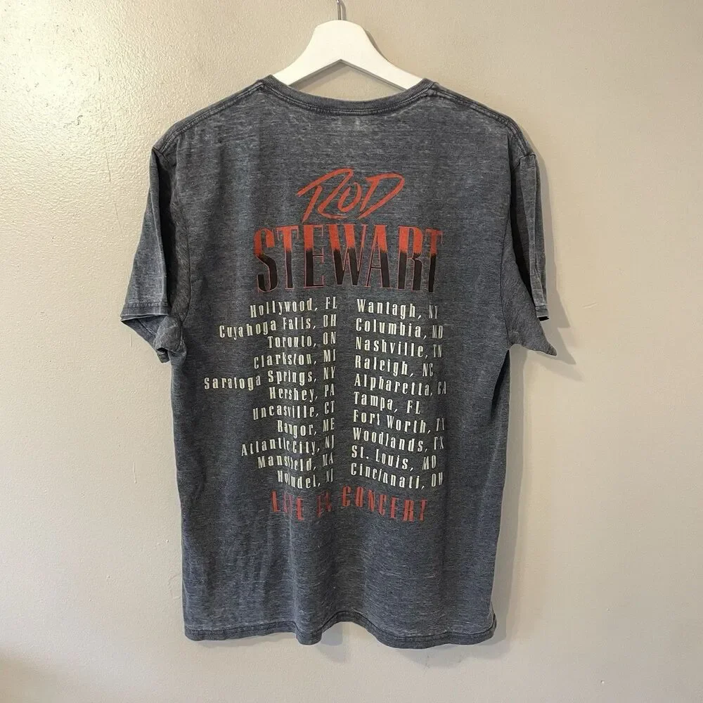 Rod Stewart Concert Tee 2020 Sz L